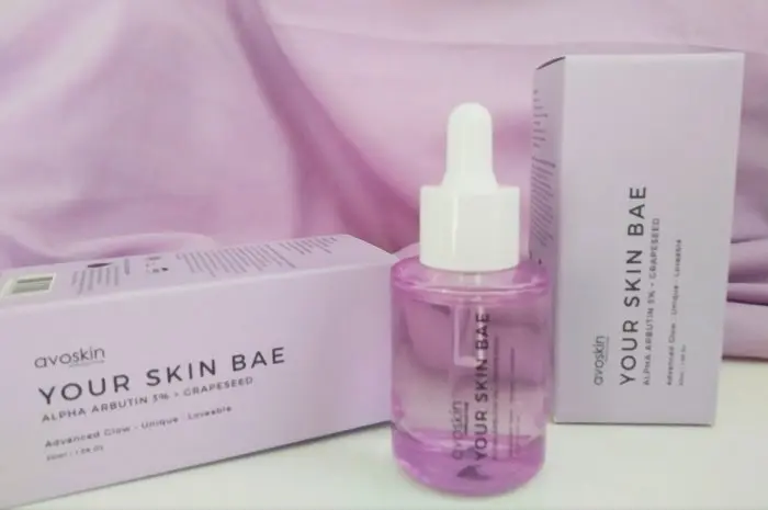 AVOSKIN Your Skin Bae Serum Alpha Arbutin 3% + Grapeseed